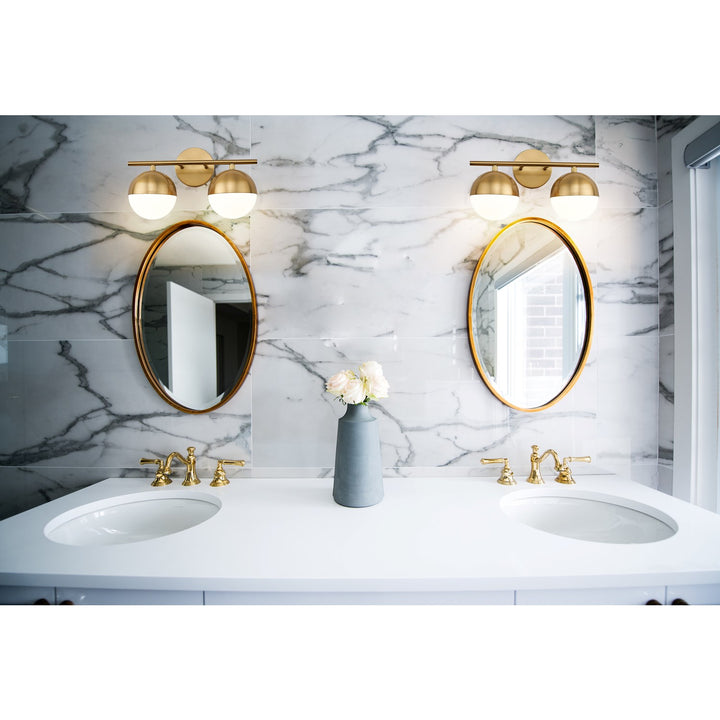 2 Light Vanity