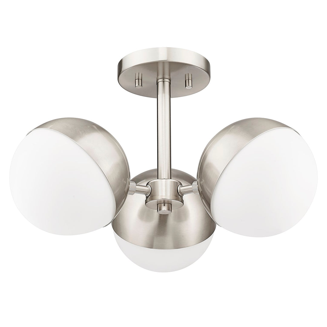 3 Light Semi Flush Mount