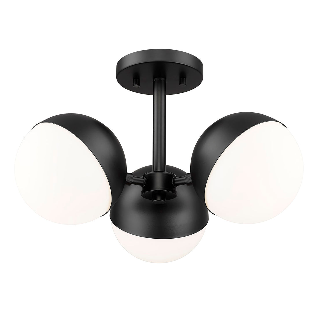 3 Light Semi Flush Mount
