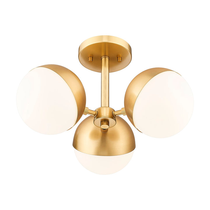 3 Light Semi Flush Mount