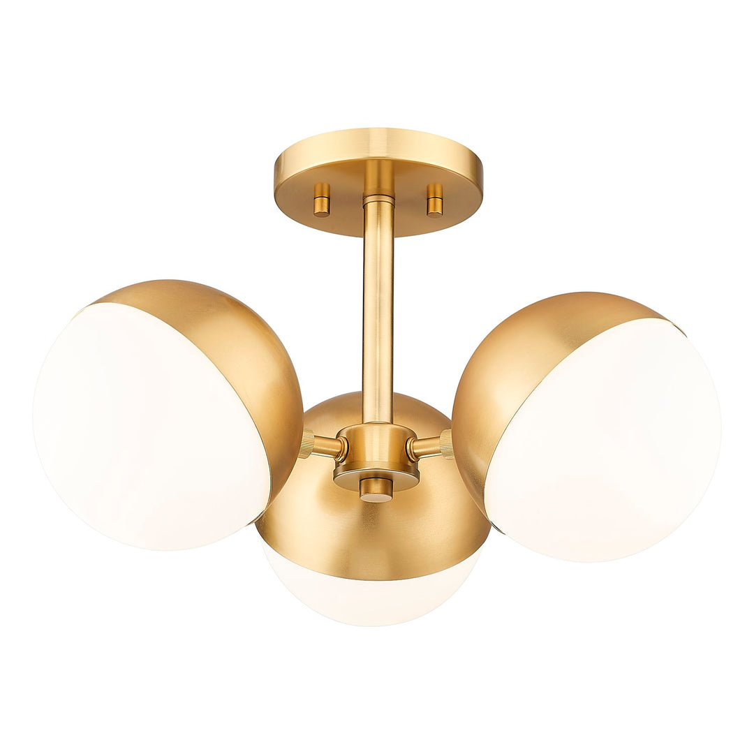 3 Light Semi Flush Mount