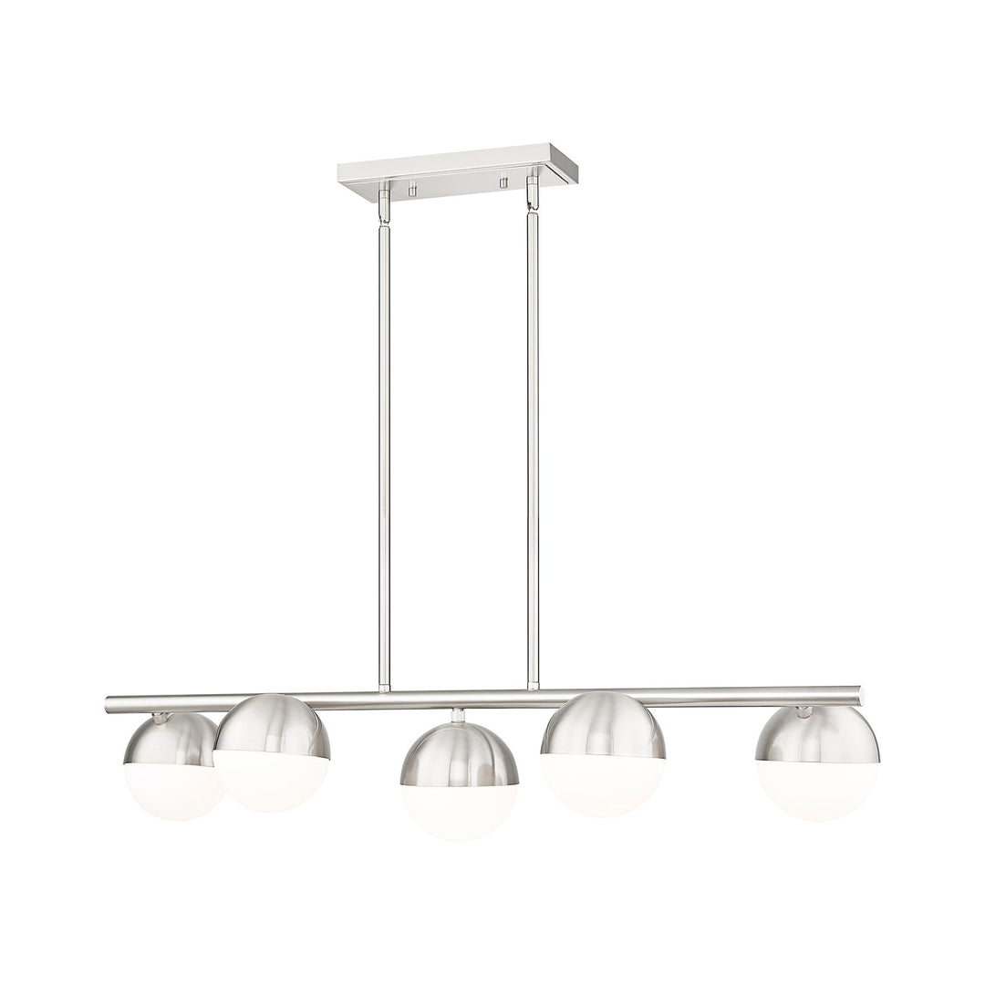 5 Light Linear Chandelier by Z-Lite