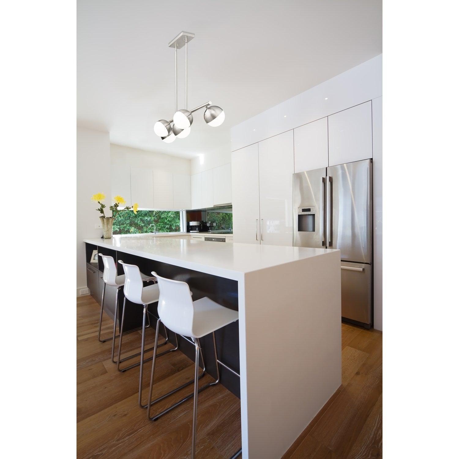 5 Light Linear Chandelier