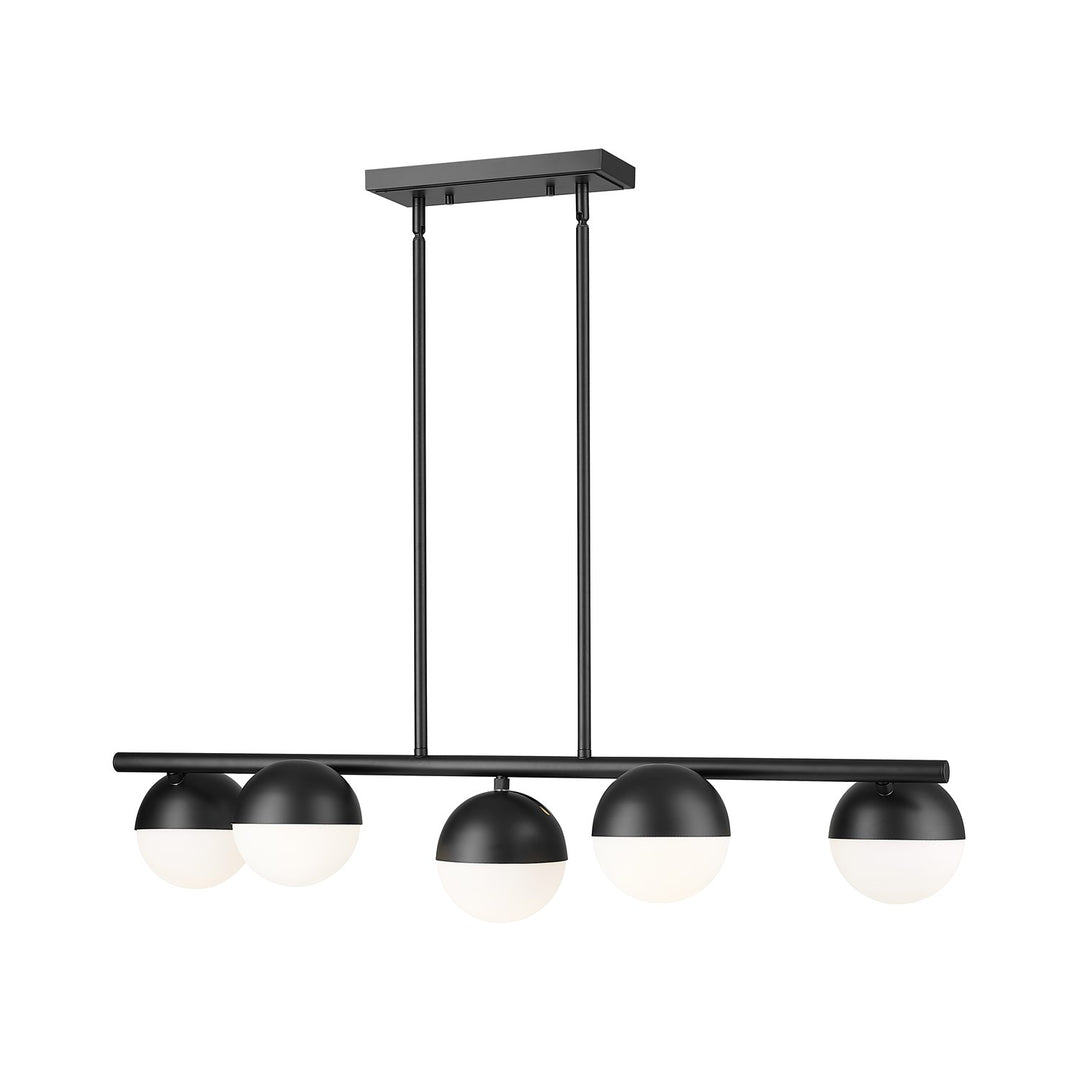 5 Light Linear Chandelier by Z-Lite