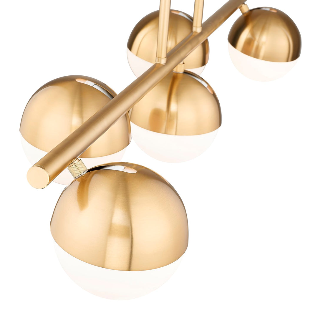 5 Light Linear Chandelier
