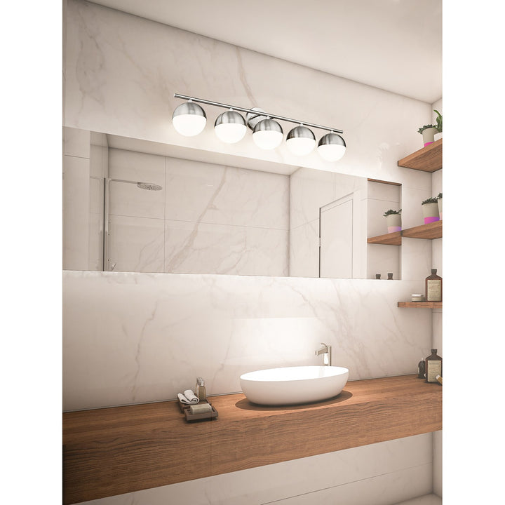 5 Light Vanity