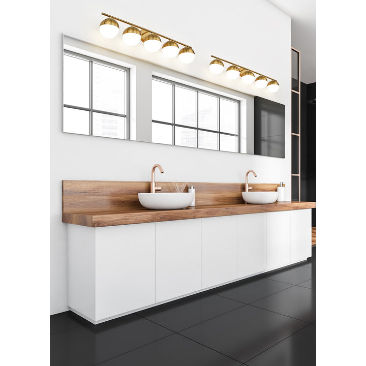 5 Light Vanity