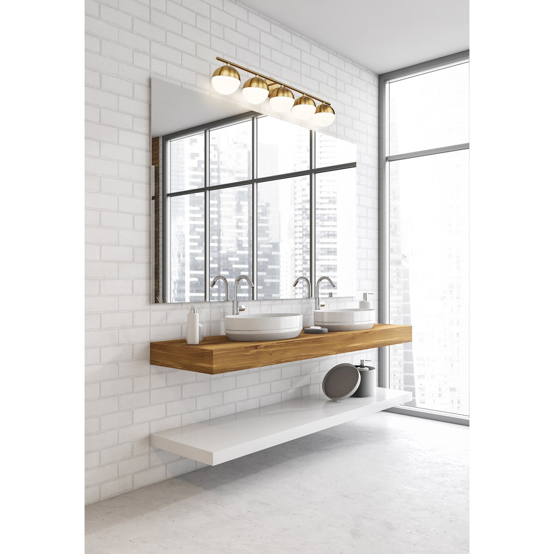 5 Light Vanity