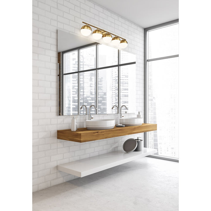 5 Light Vanity