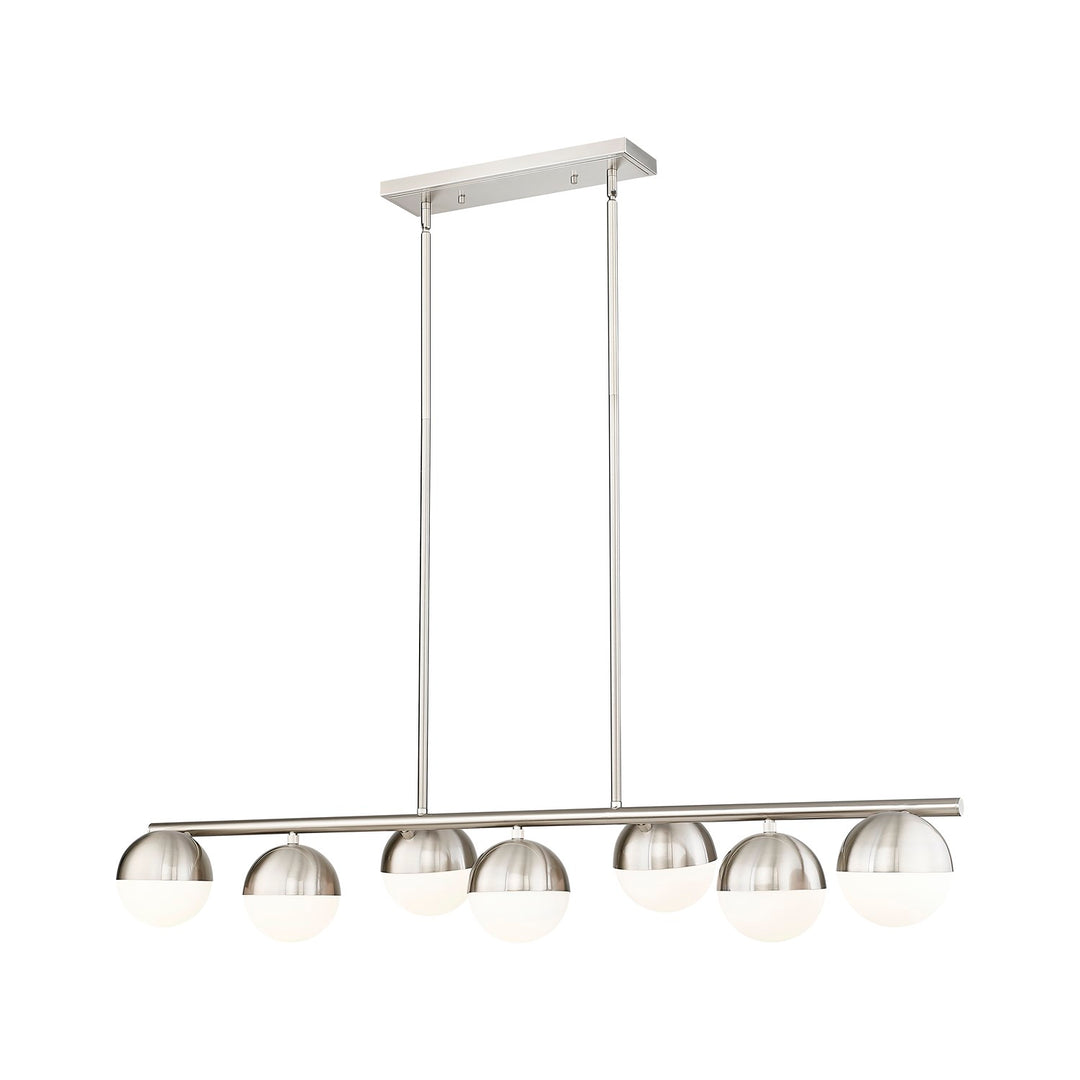 7 Light Linear Chandelier by Z-Lite