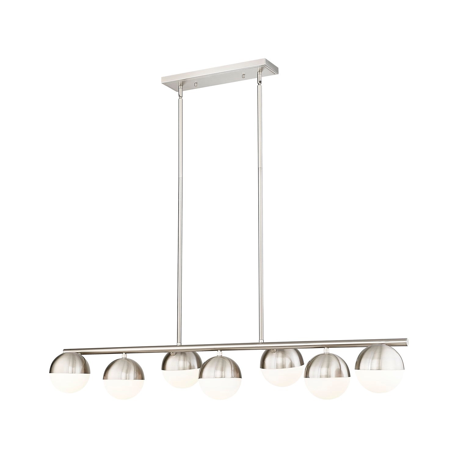 7 Light Linear Chandelier by Z-Lite