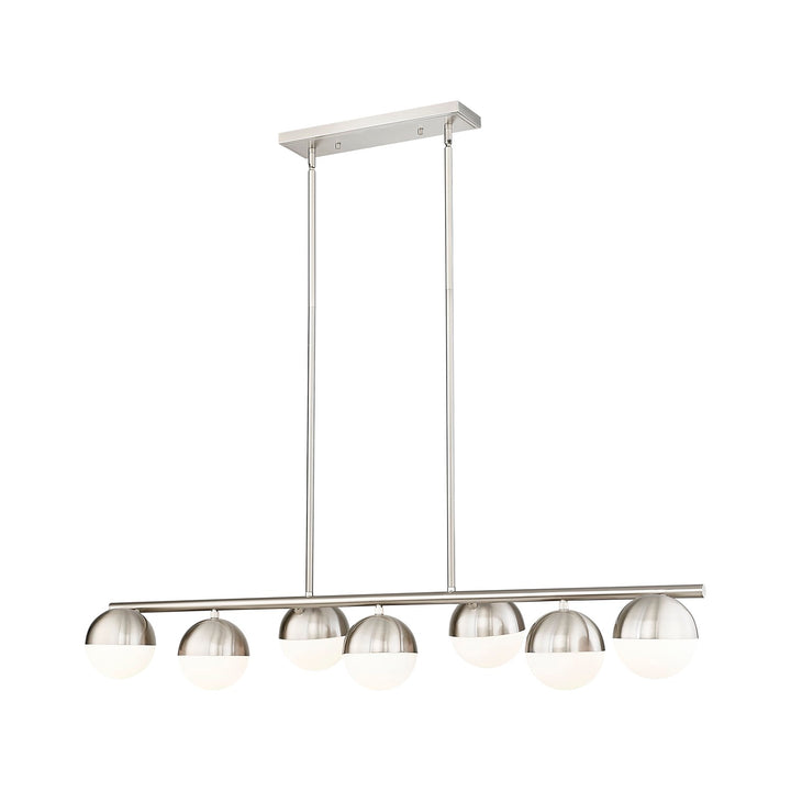 7 Light Linear Chandelier by Z-Lite