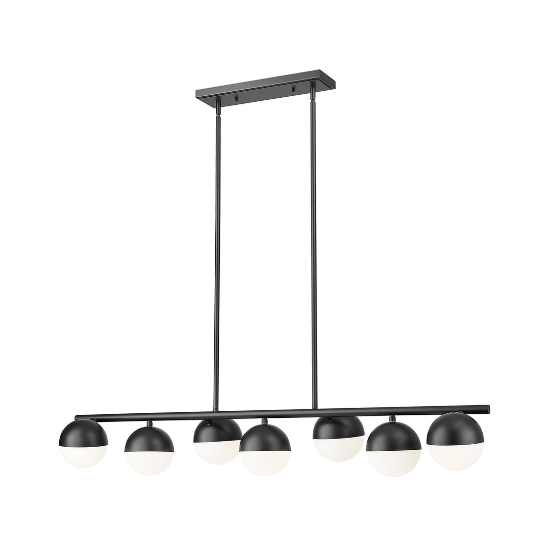 7 Light Linear Chandelier by Z-Lite