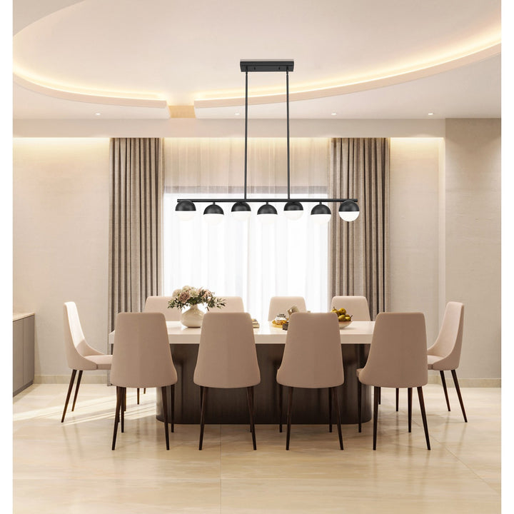 7 Light Linear Chandelier