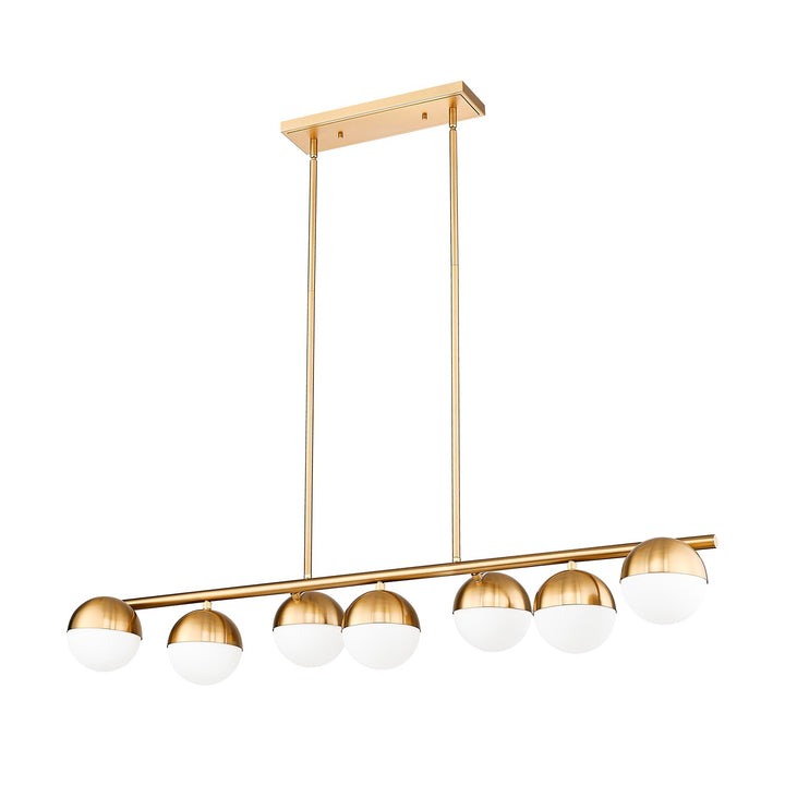 7 Light Linear Chandelier