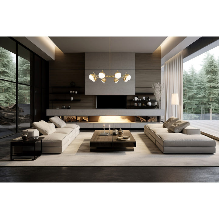 8 Light Chandelier