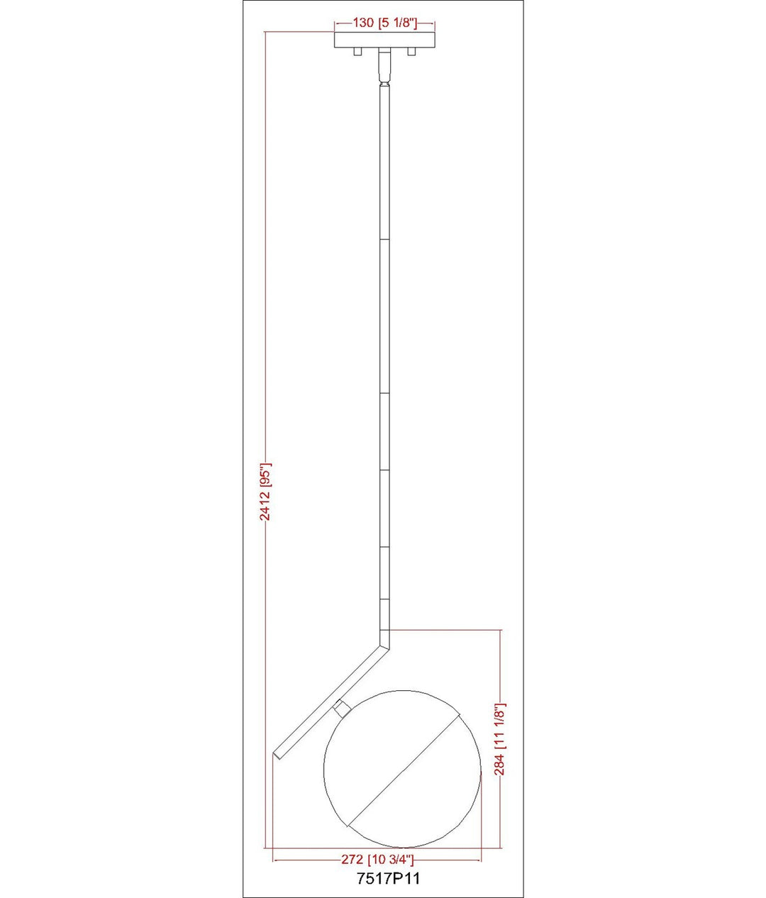 1 Light Pendant