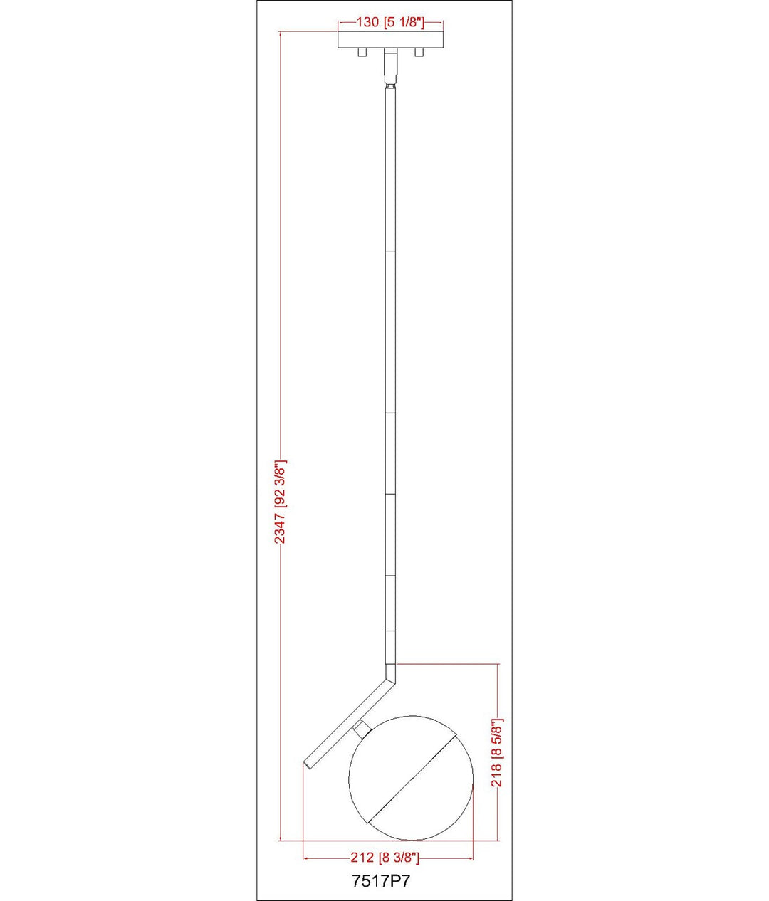 1 Light Pendant