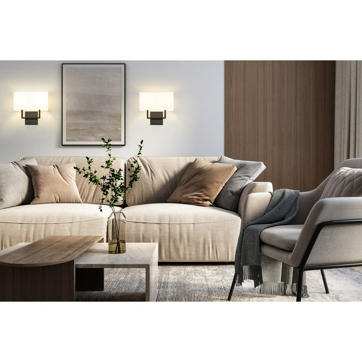 2 Light Wall Sconce
