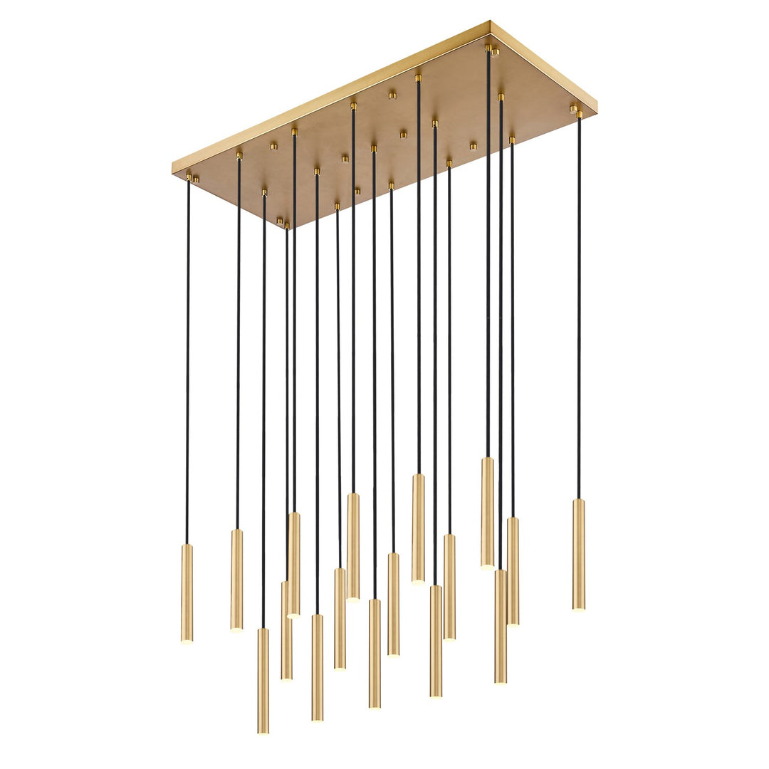 17 Light Linear Chandelier by Z-Lite