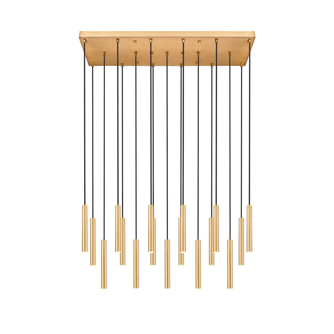 17 Light Linear Chandelier