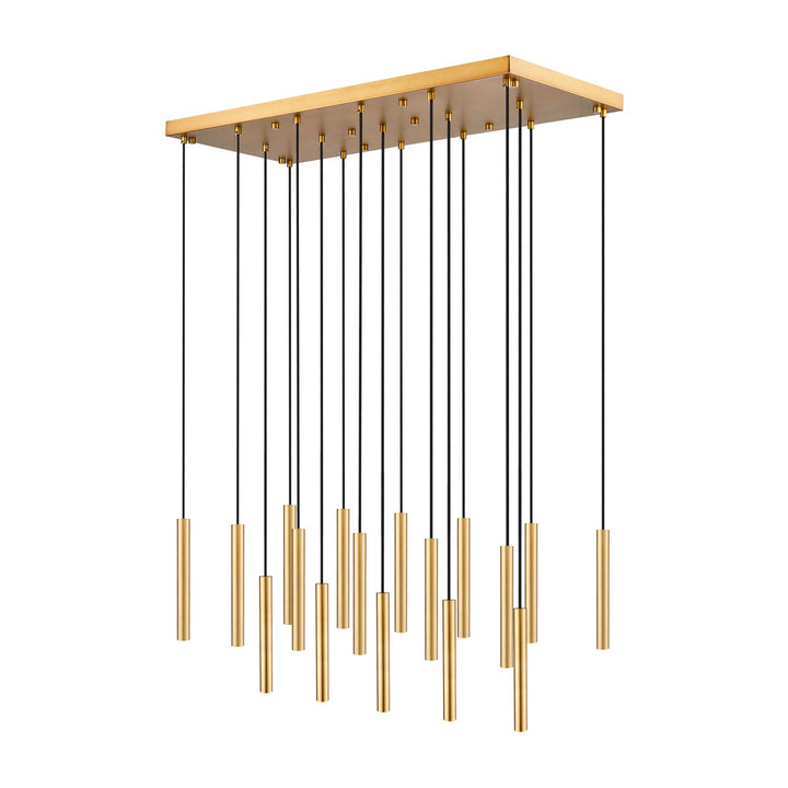 17 Light Linear Chandelier
