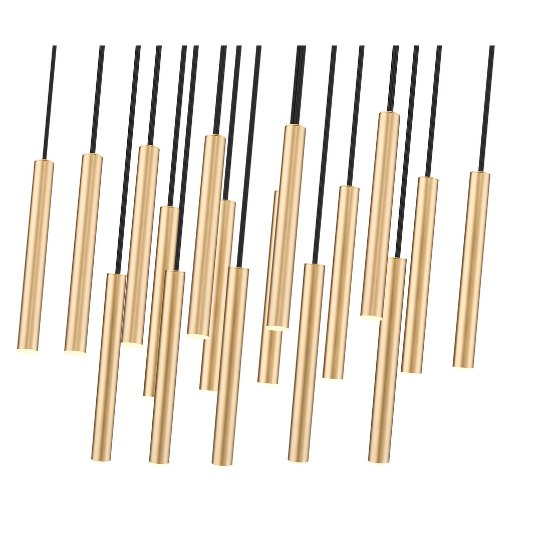 17 Light Linear Chandelier