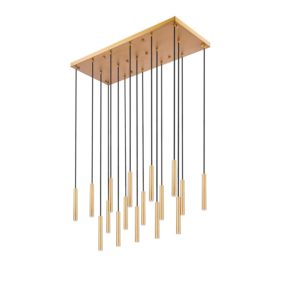 17 Light Linear Chandelier