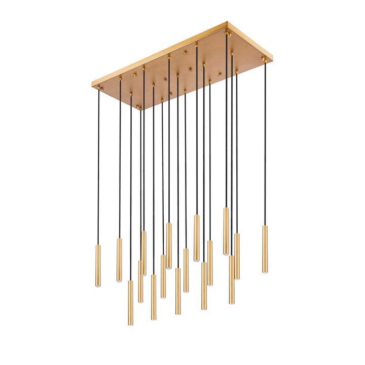17 Light Linear Chandelier
