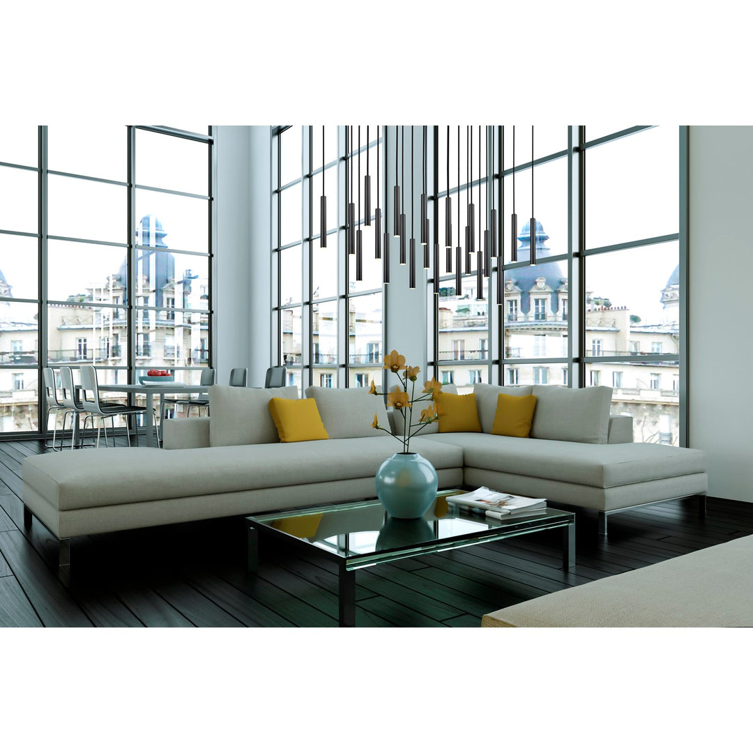 23 Light Linear Chandelier