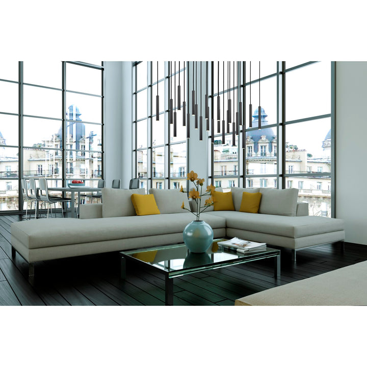 23 Light Linear Chandelier