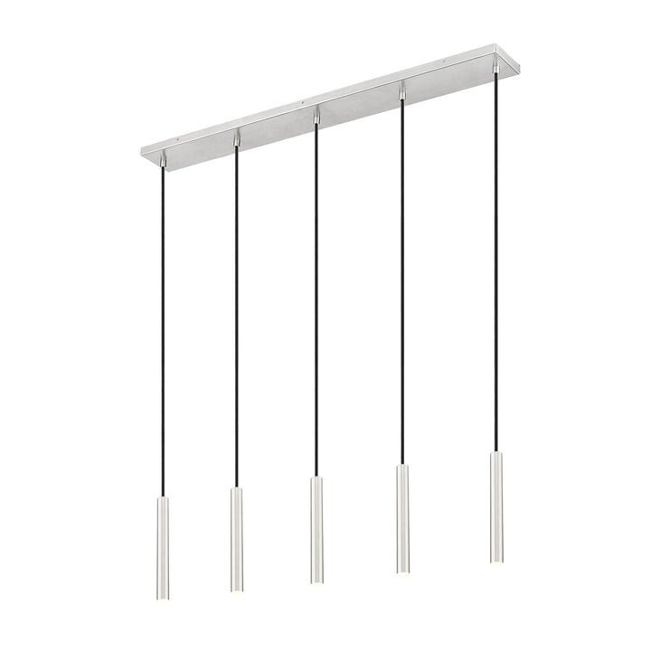 5 Light Linear Chandelier by Z-Lite