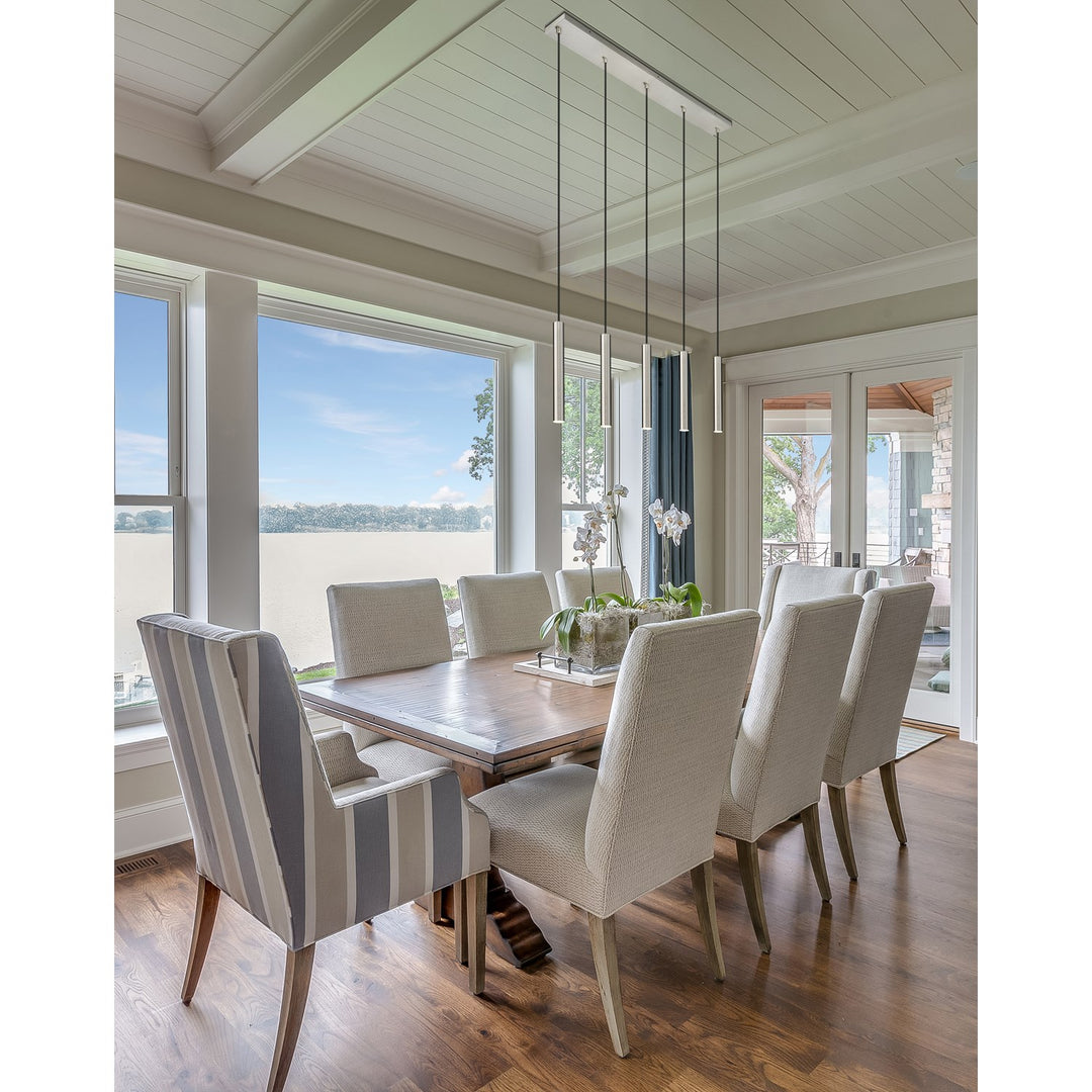 5 Light Linear Chandelier
