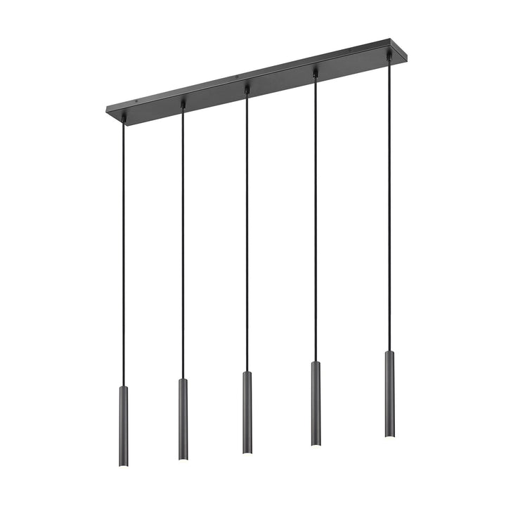 5 Light Linear Chandelier by Z-Lite