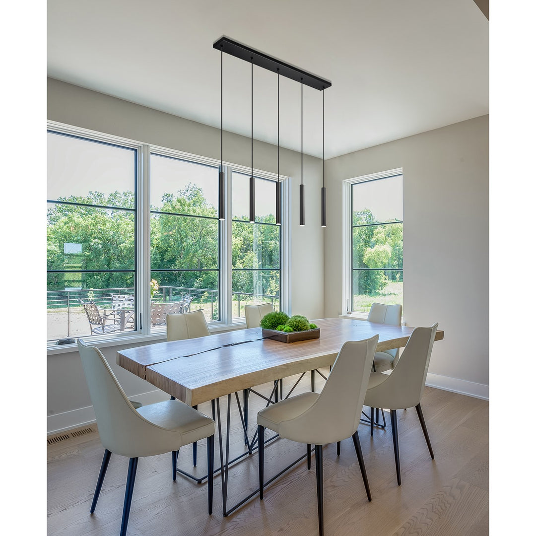 5 Light Linear Chandelier