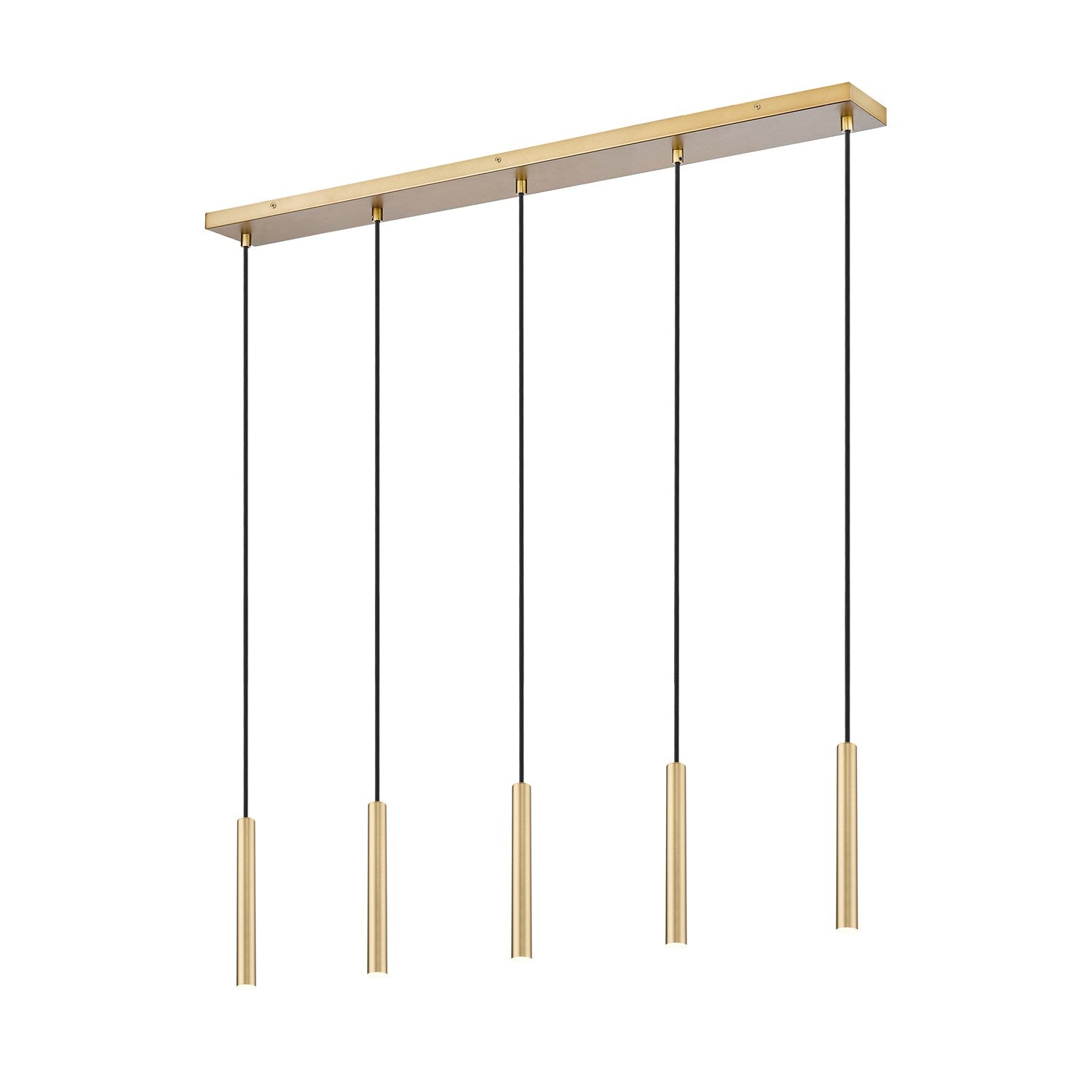 5 Light Linear Chandelier by Z-Lite