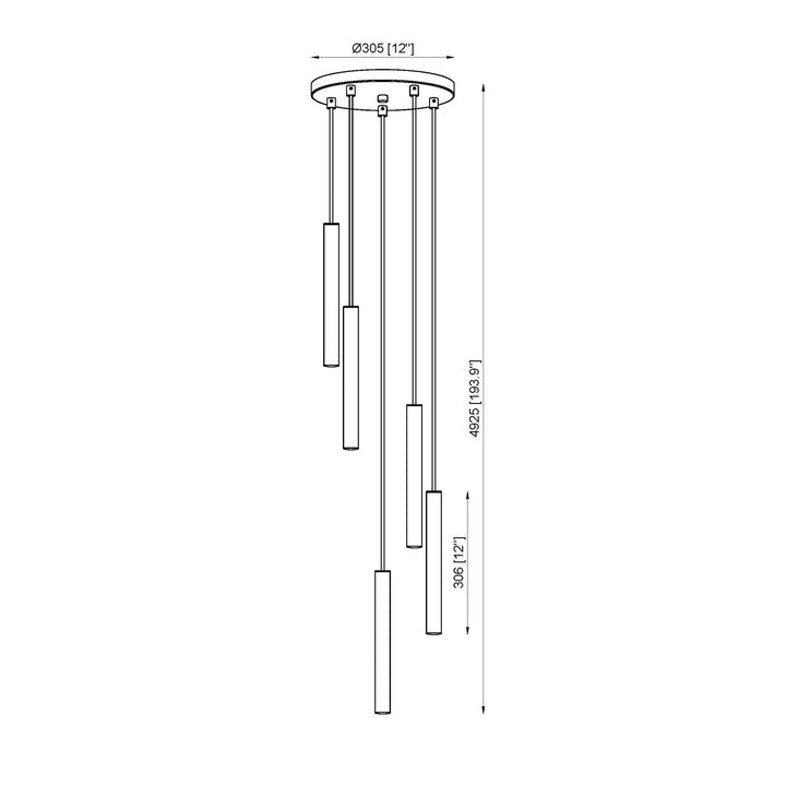 5 Light Chandelier