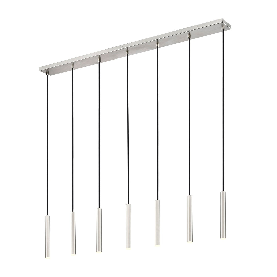 7 Light Linear Chandelier by Z-Lite