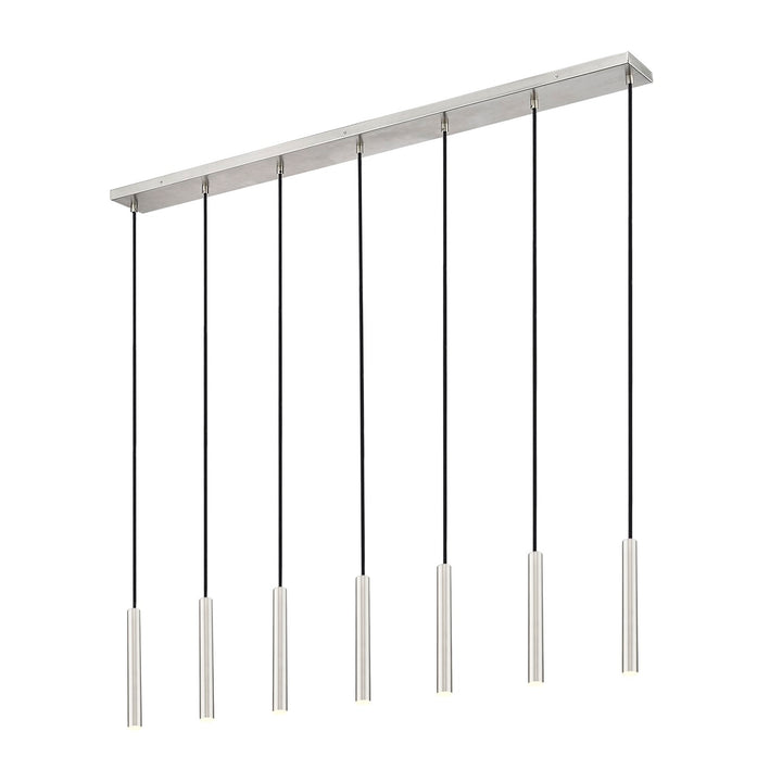 7 Light Linear Chandelier by Z-Lite