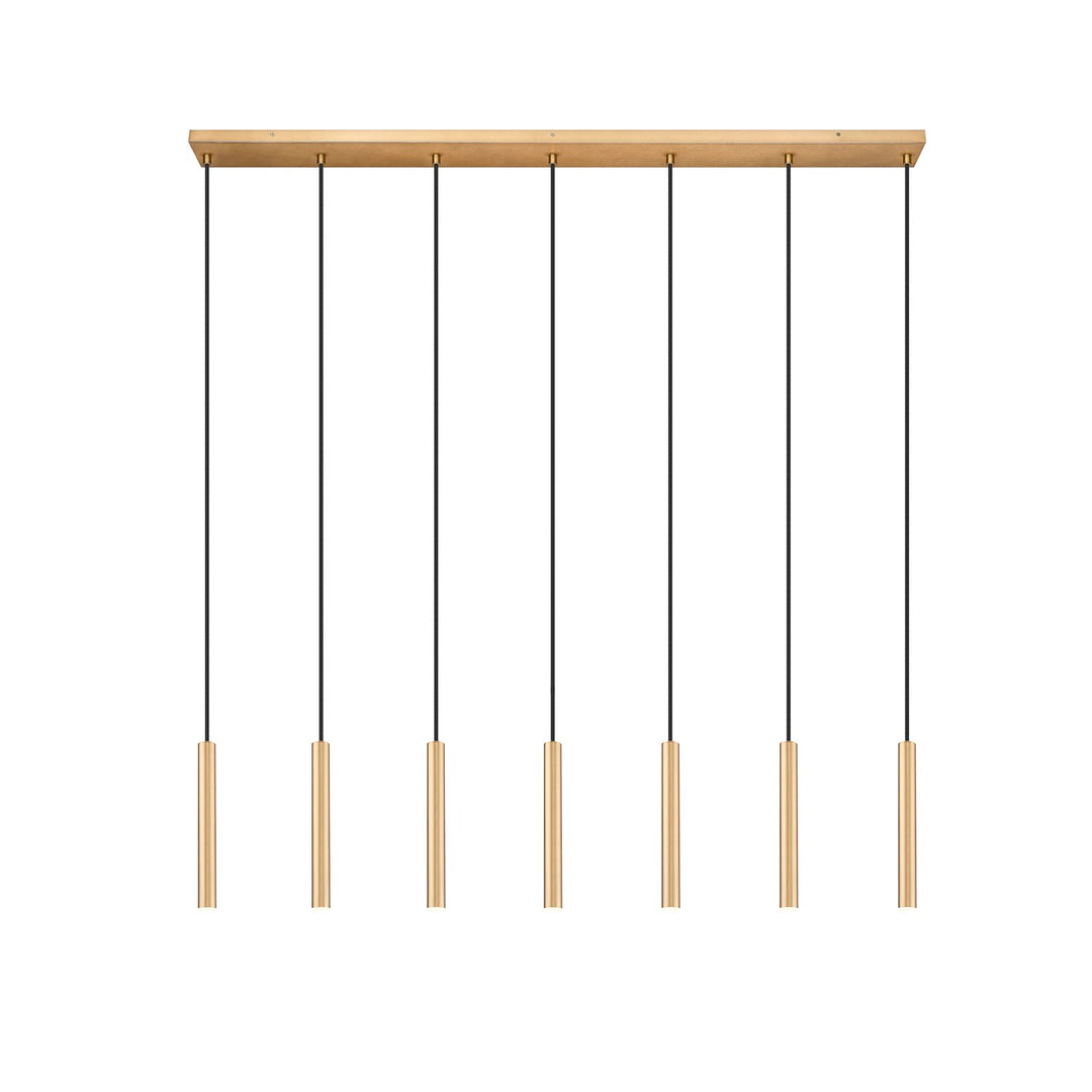 7 Light Linear Chandelier