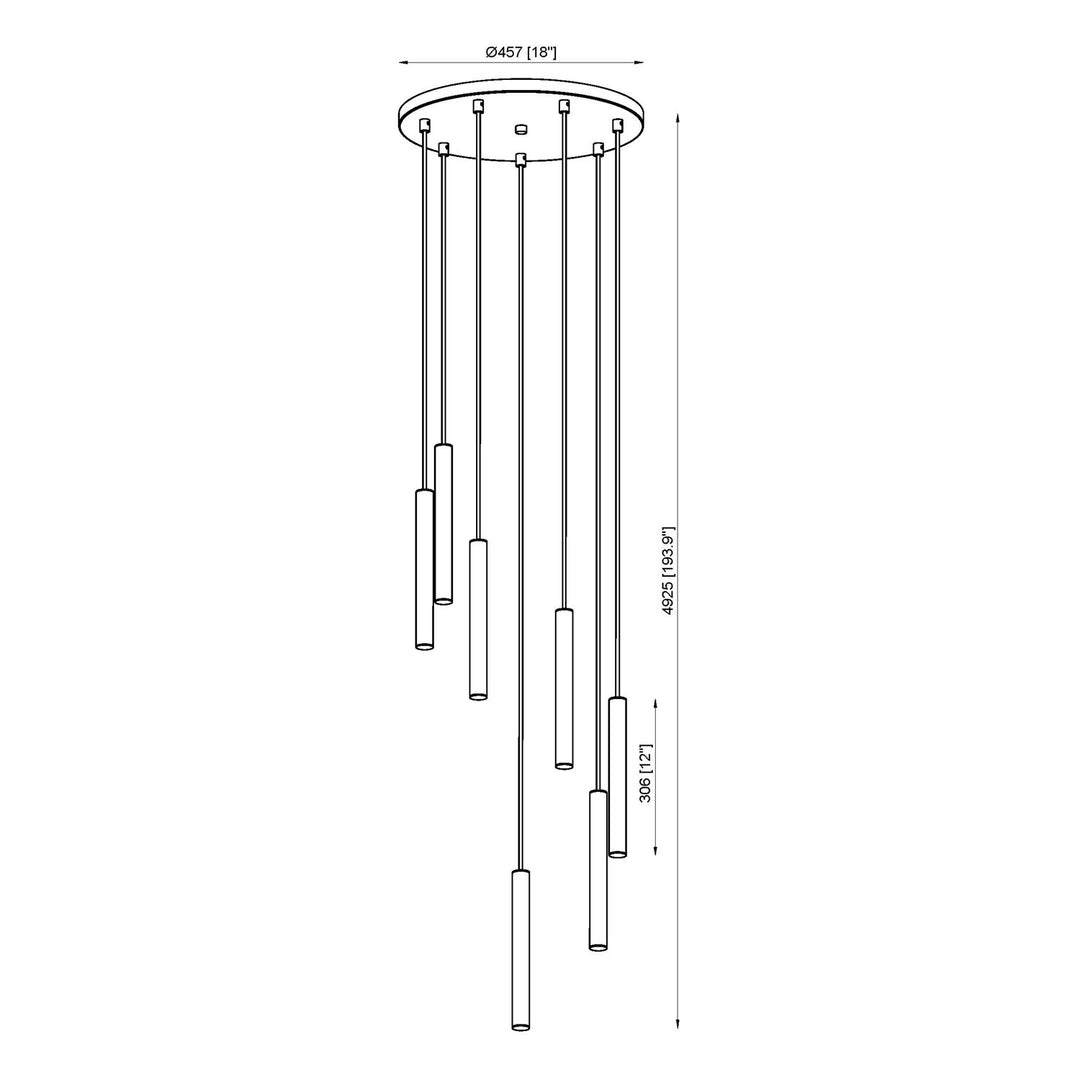 7 Light Chandelier