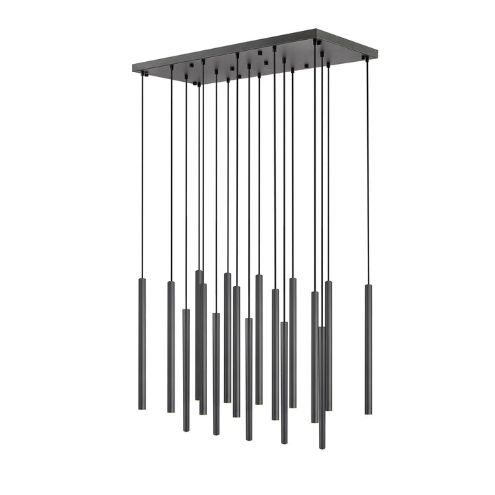 17 Light Linear Chandelier