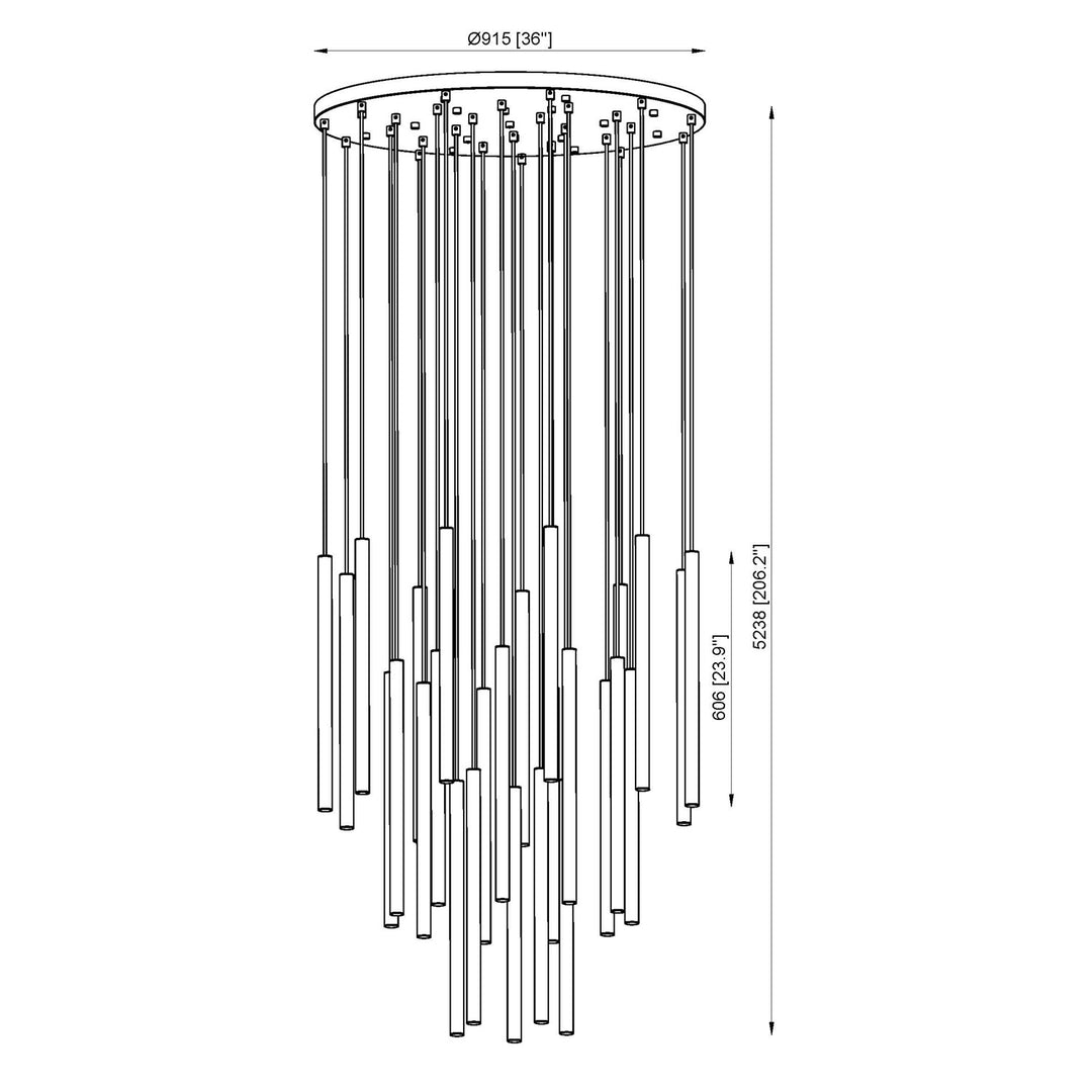 27 Light Chandelier