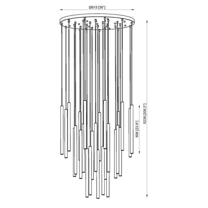 27 Light Chandelier