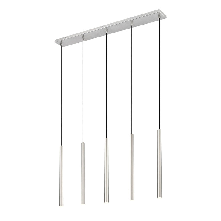 5 Light Linear Chandelier by Z-Lite