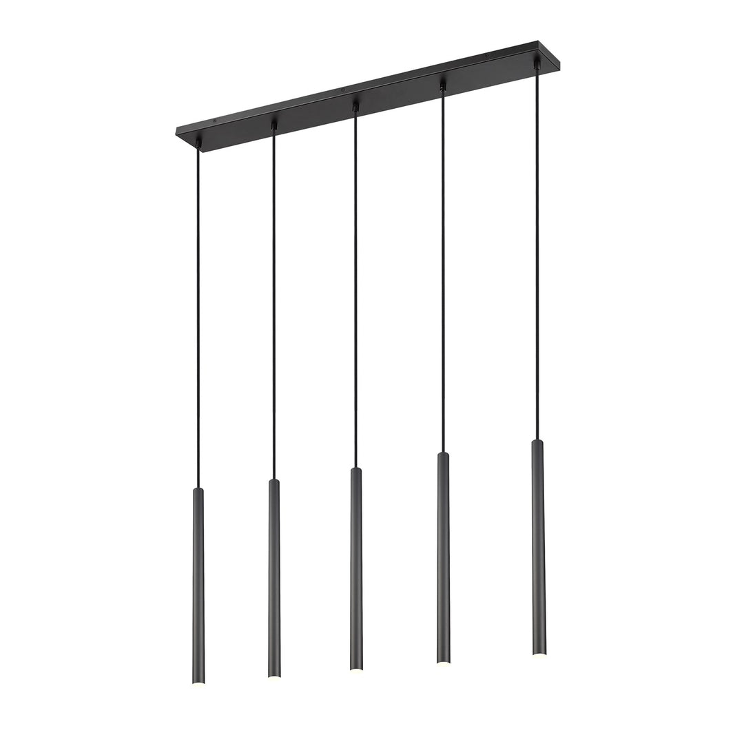 5 Light Linear Chandelier by Z-Lite