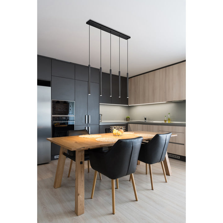 5 Light Linear Chandelier
