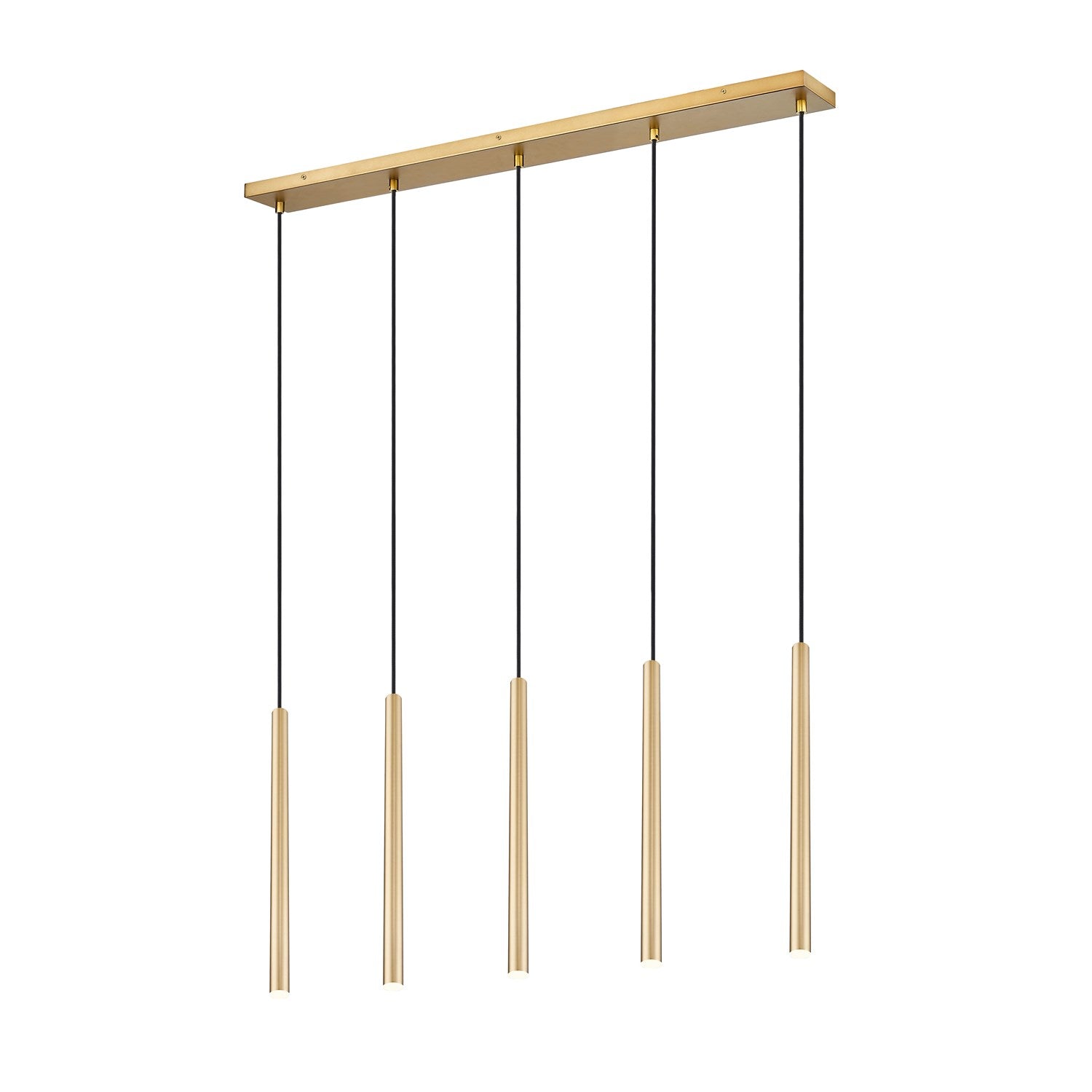 5 Light Linear Chandelier by Z-Lite