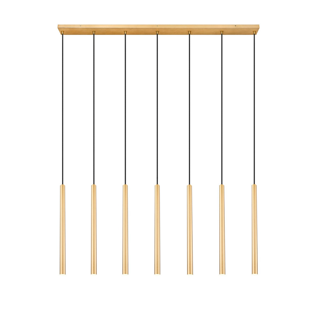 7 Light Linear Chandelier