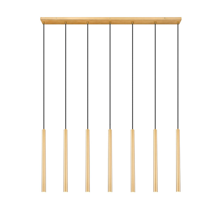 7 Light Linear Chandelier